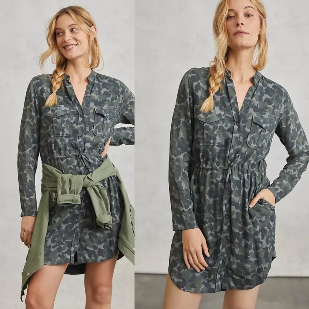 Cloth & Stone Nina Camo Dress